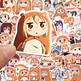 50pcs อนิเมะฮิมุโตะ! Umaru-chan สติกเกอร์น่ารักกันน้ำ Graffiti สติกเกอร์สำหรับแล็ปท็อปโทรศัพท์ถ้วยรถสติกเกอร์ Scrapbooking