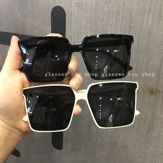 ภาพขนาดย่อของภาพหน้าปกสินค้าแว่นตาแฟชั่น GM แว่นตากันแดด ทรงเหลี่ยม Over size จากร้าน suthamaspunsup บน Shopee
