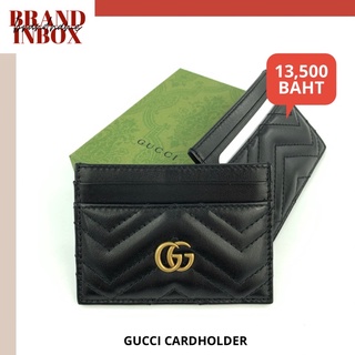 GUCCI BLACK MARMONT CARDHOLDER