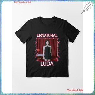 2022 WJSN - Luda Essential T-Shirt ผู้หญิง ดพิมพ์ลาย ดผ้าเด้ง คอกลม cotton แฟชั่น sale Unisex