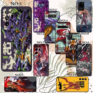 เคสโทรศัพท์มือถือซิลิโคน TPU กันกระแทก ลายนีออน Evangelion สําหรับ Samsung Galaxy S22 S22 Plus S22 Ultra