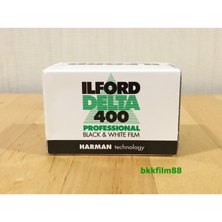 สินค้า ฟิล์มขาวดำ ILFORD DELTA 400 Professional 35mm 36exp 135-36 Black and White Film ฟิล์มถ่ายรูป