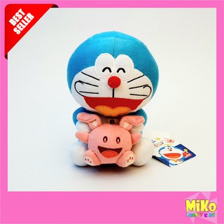 ✳❄ตุ๊กตา โดเรม่อน อุ้มตุ๊กตา ขนาด 7 นิ้ว / Doraemon ลิขสิทธิ์แท้ มาตรฐาน มอก.ตุ๊กตาของเล่น🎁🎀✨🎗🎈