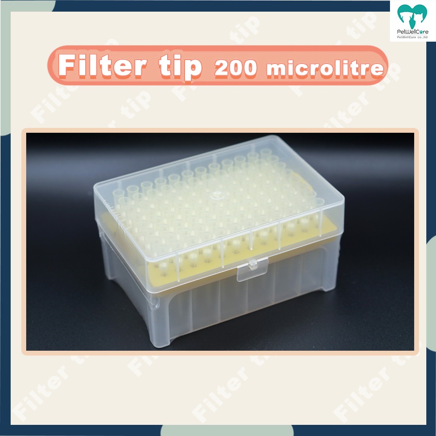 Filter Tip 200 ul (96/rack) Shopee Thailand