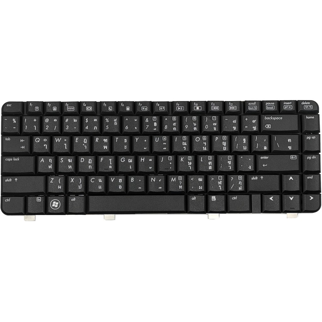 keyboard-hp-cq40-cq41-ไทย-อังกฤษ-สีดำ-ประกัน6เดือน