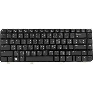 KEYBOARD HP CQ40 CQ41 ไทย-อังกฤษ-สีดำ ประกัน6เดือน