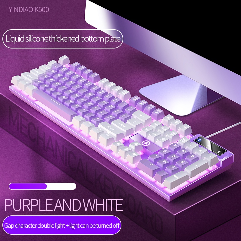 104-keys-gaming-keyboard-wired-keyboard-color-matching-backlit-mechanical-feel-computer-e-sports-peripherals-for-desktop