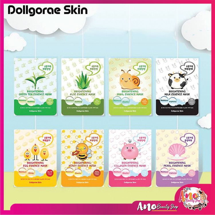 1-ชิ้น-มาร์คหน้าใส-dollgorae-skin-มาร์กหน้า-เพื่อผิวหน้าชุ่มฉ่ำ-สวยเนียนนุ่ม