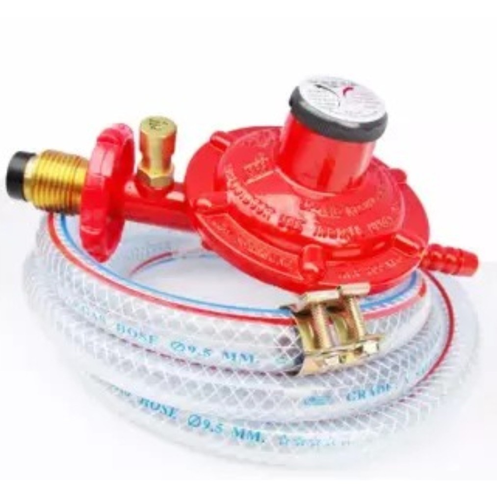 SCG ชุดหัวปรับแรงดันต่ำมีเซฟตี้ พร้อมสายแก๊ส 2 m. รุ่น R326S | Shopee ...