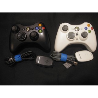 ภาพหน้าปกสินค้าจอย xbox 360 พร้อม Receiver (รับสัญญาณ wireless) แท้มือสอง ที่เกี่ยวข้อง