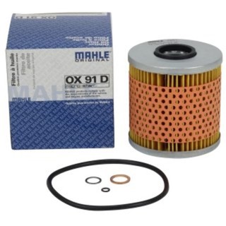 BMW กรองน้ำมันเครื่อง E30 E34 E36 เบอร์ 11 42 1 727 300 ยี่ห้อ MAHLE OX91D(MANN HU 921x) MADE IN AUSTRIA