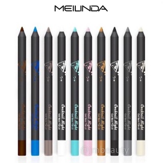 Mei Linda Cocktail Night Gel Liner Pencil Water Proof Meilinda เมลินดา คอกเทล ไนท์ เจลไลเนอร์ MD3069