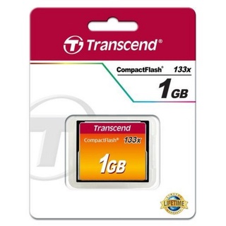 CF CARD CompactFlash Transcend 1GB รับประกันศูนย์ 5 ปีพร้อมกล่อง