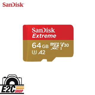 SANDISK EXTREME MICRO SDXC UHS-I 64 GB 160MB WITH ADAPTER