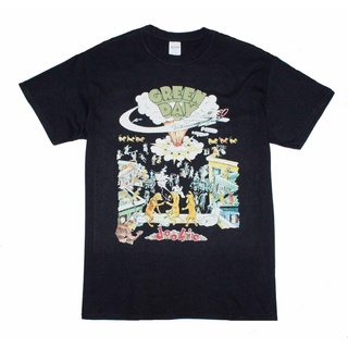 [COD]เสื้อยืด ผ้าฝ้าย 100% พิมพ์ลาย Green Day Dookie Scene Daily แฟชั่น