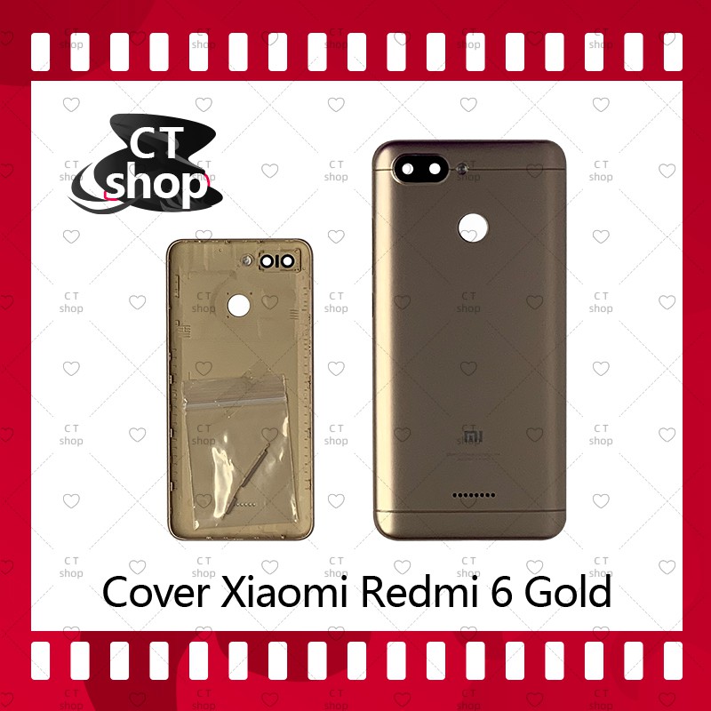 สำหรับ-xiaomi-redmi-6-อะไหล่ฝาหลัง-หลังเครื่อง-cover-อะไหล่มือถือ-คุณภาพดี-ct-shop