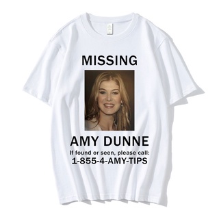 [COD]เสื้อยืดแขนสั้น พิมพ์ลายโปสเตอร์ Amy Dunne Missing Rapper สําหรับผู้ชาย