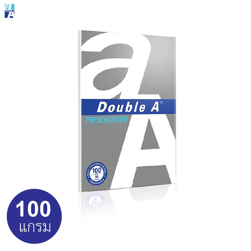 double-a-กระดาษการ์ดขาว-a4-100-แกรม-40-แผ่น-จำหน่าย-1-แพ็ก