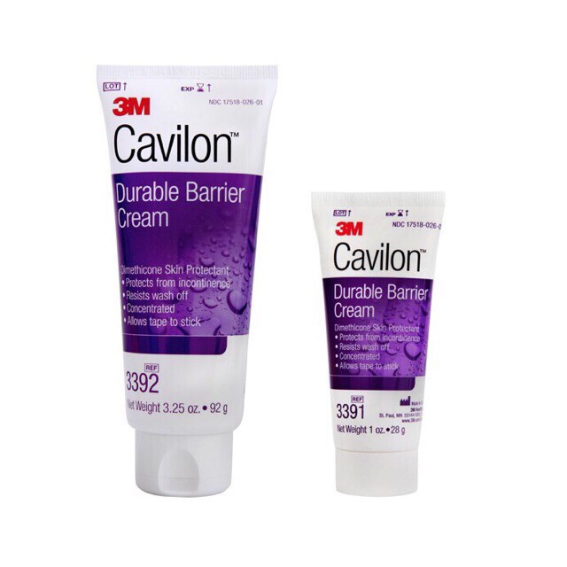 3m-cavilon-durable-barrier-cream-คาวิลอน-ดูราเบิล-แบริเออร์-ครีม-ครีมทาแผลกดทับ-แผลเบาหวาน-แผลเรื้อรัง