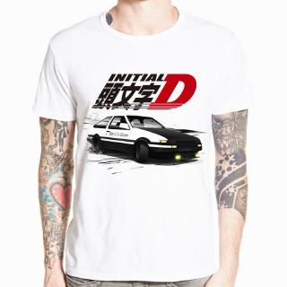 เสื้อยืดลําลอง แขนสั้น คอกลม พิมพ์ลายอนิเมะญี่ปุ่น Initial D homme แฟชั่นฤดูร้อน สําหรับผู้ชาย&lt;2022&gt;