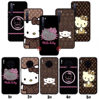 HELLO KITTY เคสโทรศัพท์ซิลิโคนลายการ์ตูนคิตตี้สําหรับ Huawei P Smart Plus Z P30 P40 Pro Max Lite