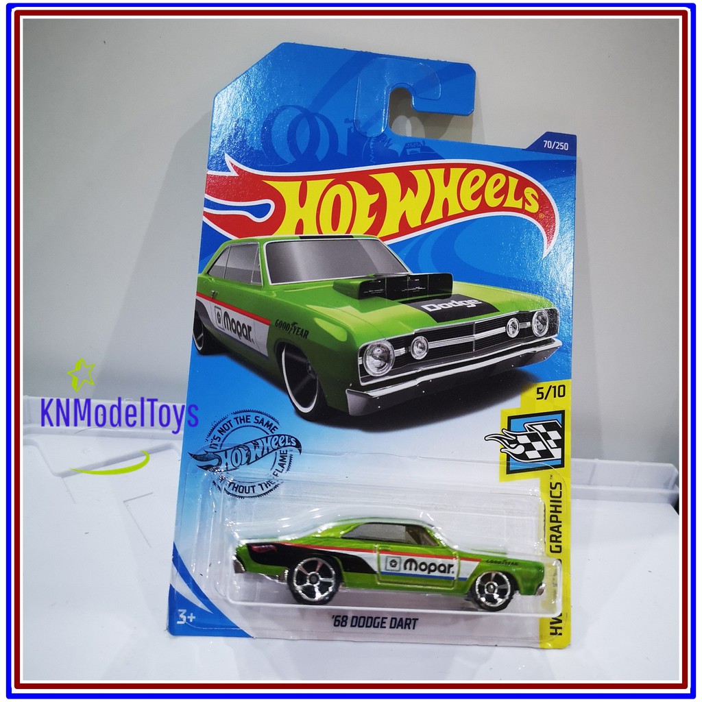 รถโมเดล-รถเหล็ก-รถของเล่น-hotwheels-68-dodge-dart