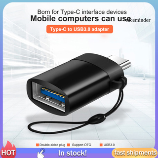 Nm อะแดปเตอร์แปลงข้อมูล USB 3.0 Type-C ตัวผู้ เป็นตัวเมีย ความเร็วสูง