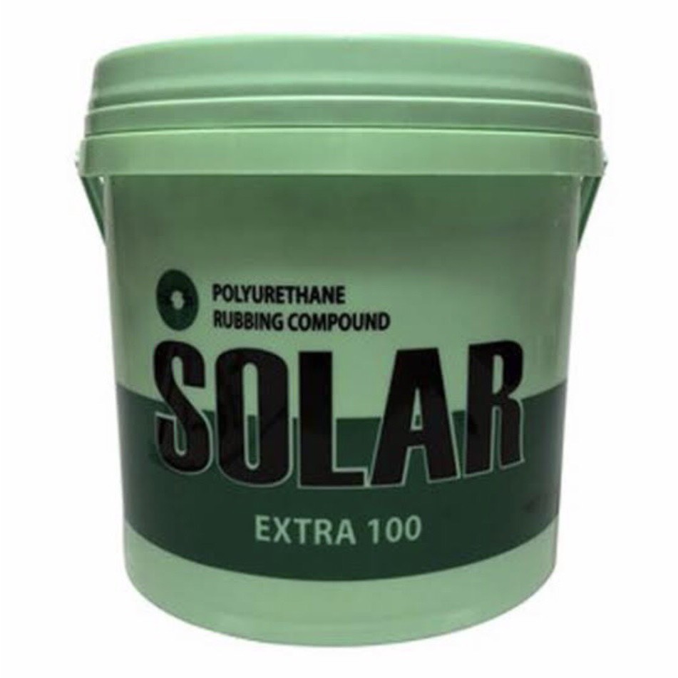 ยาขัดหยาบ SOLAR โซล่า EXTRA100 SOLAR Polyurethane Rubbing Compound 3.3