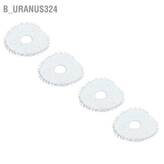 B_uranus324 4PCS Vacuum Cleaner Mop Cloth Fiber Sweeper Replacement Accessories for Home