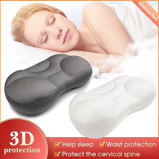 ( 🆕Almencla1 new) หมอนโฟม 3 D ช่วยในการนอนหลับ