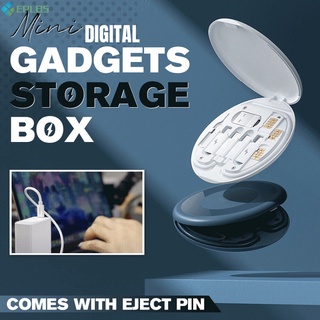 EPLBS Mini Digital Gadgets Storage Box Universal Smart Adapter Combination Set For Outdoor Travel