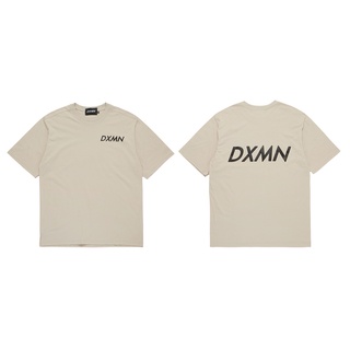 DXMN Clothing "Double Logo" Oversize Tee (Beige)