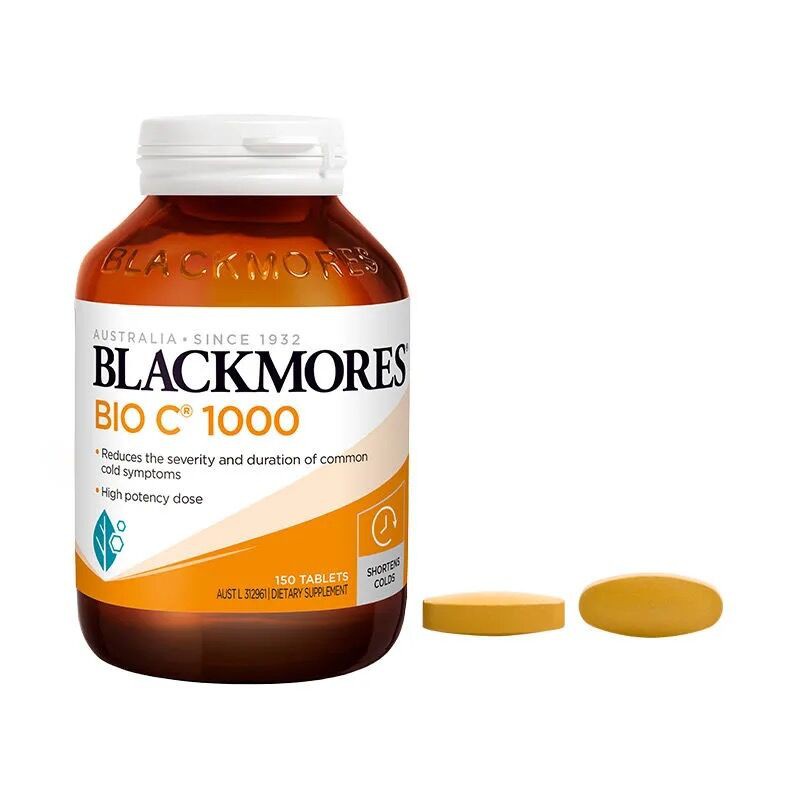 ภาพสินค้าBlackmores Bio C วิตามินและอาหารเสริม Blackmores Vitamin C วิตามินซี BIO C 1000mg Freckles 150 Tablets (Exp.2024) จากร้าน 7rdysb2m08 บน Shopee ภาพที่ 3