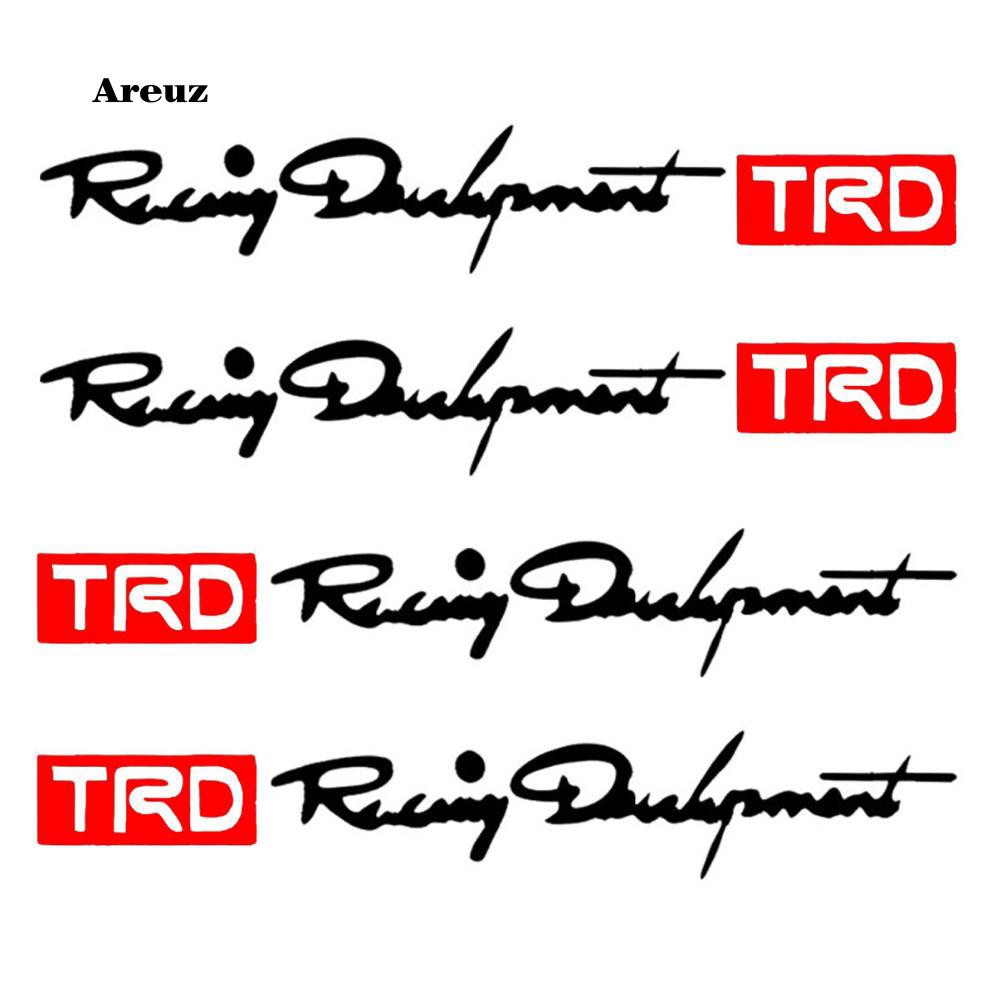 arez-4-ชิ้นสติ๊กเกอร์ติดประตูรถยนต์