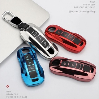 สินค้า เคสกุญแจรีโมทรถยนต์ Porsche smart key remoteทำด้วยวัสดุคุณภาพด้วย TPUทำให้รีโมทรถยนต์คุณใหม่ตลอดเวลา