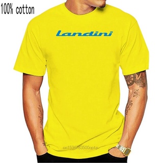 เสื้อยืดผ้าฝ้ายพิมพ์ลายคลาสสิก เสื้อยืด พิมพ์ลายโลโก้รถแทรกเตอร์ Landini แฟชั่นฤดูร้อน สําหรับผู้ชาย 2022