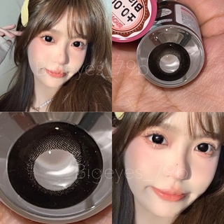 ✨ บิ๊กอายสีดำ  ขนาดตาโต Bigeyes black ☀️กรองแสง uv (บิ๊กอาย คอนแทคเลนส์ Bigeye)