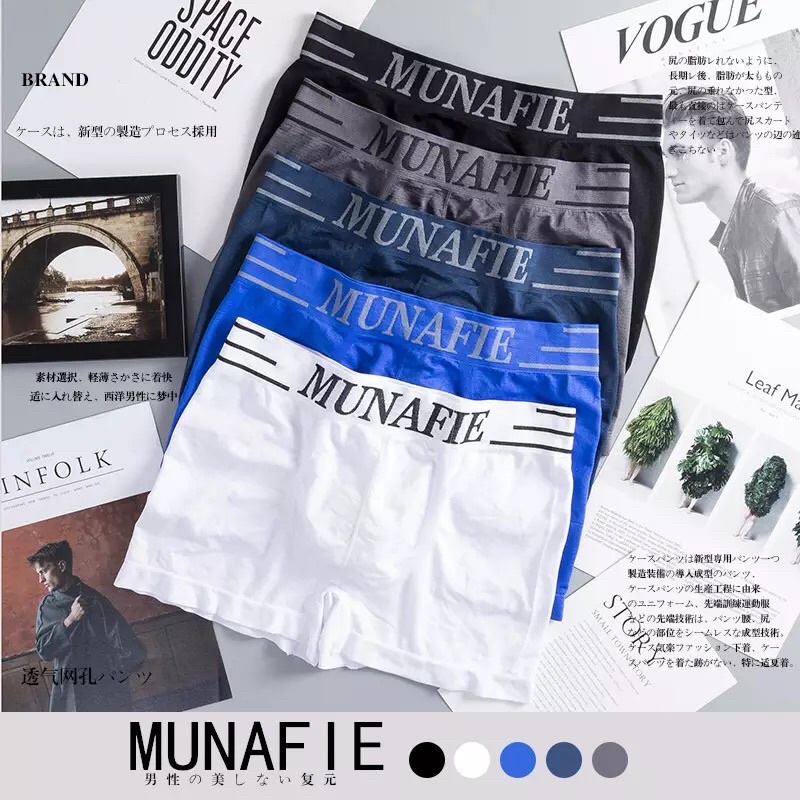 ภาพหน้าปกสินค้า️F27 ️กางเกงใน บ๊อกเซอร์ Munafie Boxer จากร้าน jacase บน Shopee