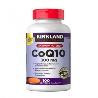 Kirkland Co Q10 300 mg 100 softgel