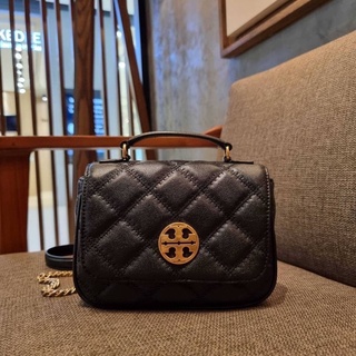 TORY BURCH WILLA MINI TOP HANDLE BAG