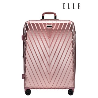 ELLE Travel Luggage Valken Collection.Luggage 29Inch.100% Polycarbonate PC luggage, Aluminum Trolley, 360 wheels Spinner