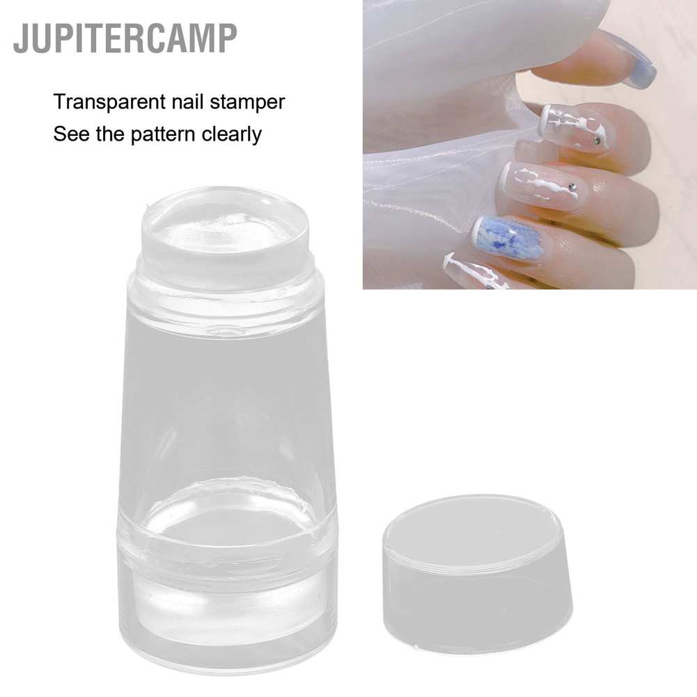 jupitercamp-แสตมป์ซิลิโคน-แบบสองด้าน-พร้อมแผ่นปั๊ม-สําหรับตกแต่งเล็บ