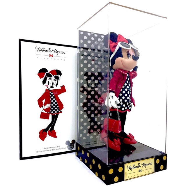 disney-2017-d23-exclusive-minnie-mouse-signature-designer-doll-limited-edition-ตัวที่-330-จาก-523-ตัวทั่วโลก