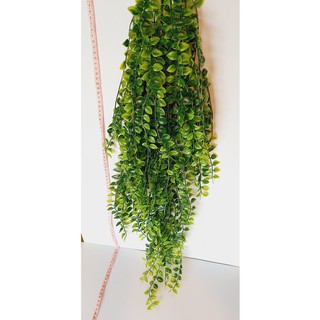 ประดิษฐ์พืชสีเขียวบ้านสวนตกแต่งแขวนผนังใบประดิษฐ์ wall hanging green leaf, green planet