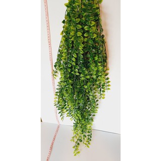ประดิษฐ์พืชสีเขียวบ้านสวนตกแต่งแขวนผนังใบประดิษฐ์ wall hanging green leaf, green planet