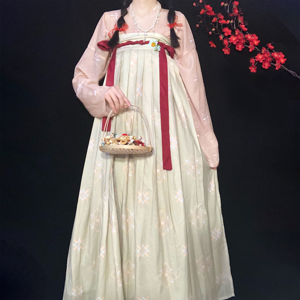 ชุดจีนโบราณผู้หญิง-ชุดจีนโบราณ-เสื้อเชิ้ตคอจีนแขนใหญ่-ชุดจีนโบราณเดรส-ชุดจีนนางฟ้า-ชุดจีนโบราณ