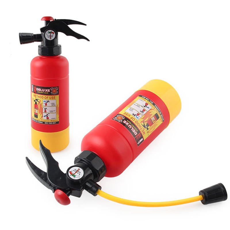 ปืนBig Fire Extinguisher Toy Water Blasters Fireman Coslay for Kids