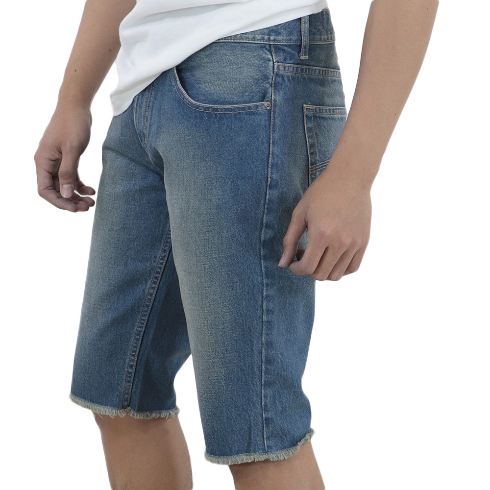 bovy-denim-jeans-กางเกงยีนส์ขาสั้นสีบลูเดนิม-รุ่น-1038