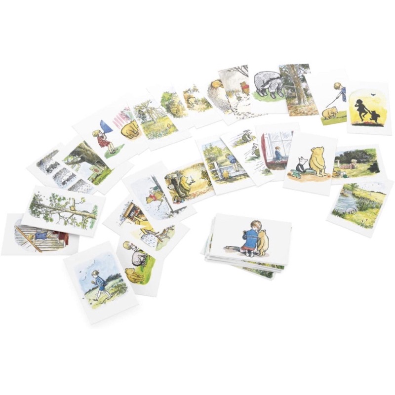 winnie-the-pooh-100-postcard-set