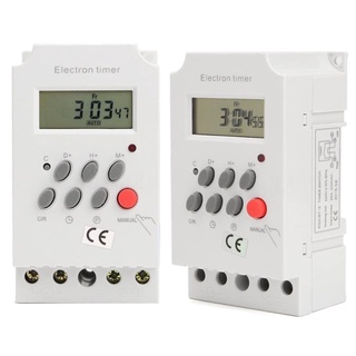 ราคาและรีวิวTimer ดิจิตอลตั้งเวลา KG316T -ll Timer Switch 220V 25A นาฬิกา เครื่องตั้งเวลา เปิด-ปิด อุปกรณ์ไฟฟ้า อัตโนมัติ